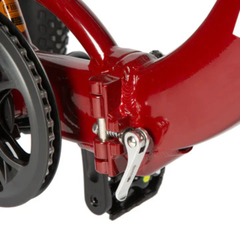 Eunorau NEW-TRIKE 2.0 folding frame joint close-up