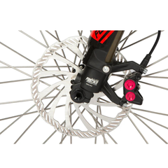 Eunorau R1 front disc brake close-up