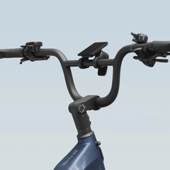 Himiway D5 2.0 20" close-up showing handlebar and stem design