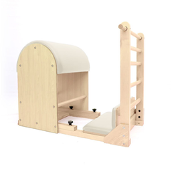 Elina Pilates Ladder Barrel Elite with Wooden Base | Ladder Barrel