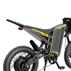 Jasion Patrol 52 seat, rear suspension, and frame close-up