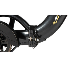 Eunorau ONE-TRIKE 2.0 folding frame hinge close-up