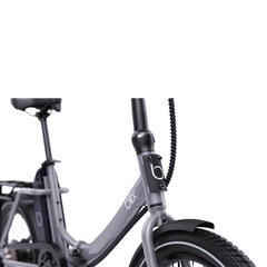 Blix Vika X Folding eBike folding frame hinge and locking mechanism