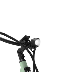 Blix Sol X Comfort eBike front headlight close-up