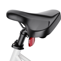 Heybike Venus Electric Bike comfort saddle and rear light