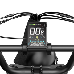 Jasion RetroVolt Pro handlebar-mounted digital display close-up