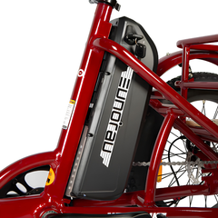 Eunorau NEW-TRIKE 2.0 frame-mounted battery close-up