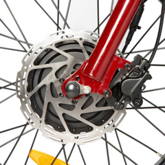 Eunorau NEW-TRIKE 2.0 front disc brake close-up