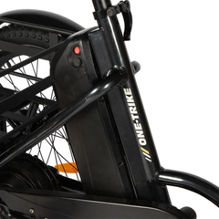 Eunorau ONE-TRIKE 2.0 frame-mounted battery close-up