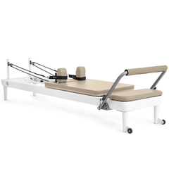 Elina Pilates Nubium Reformer Bundle in Light Mocha
