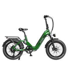 Green Heybike Ranger 3.0 Pro side view