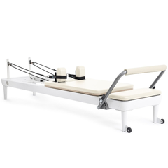 Elina Pilates Nubium Reformer Bundle in Ivory