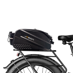 Jasion Thunder Pro ST rear cargo rack and storage bag close-up