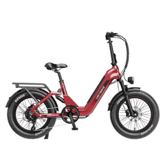 Red Heybike Ranger 3.0 Pro left side view