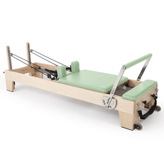 Elina Pilates Elite Wood Reformer | Stackable Pilates Reformer