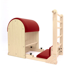 Elina Pilates Ladder Barrel Elite with Wooden Base | Ladder Barrel