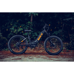 Eunorau Specter-ST 2.0 electric bike outdoors in Black
