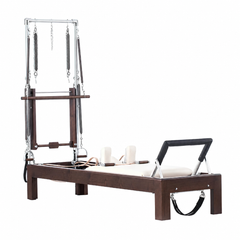 Legacy Pilates Apparatus Walnut Pilates Reformer / Tower Combination
