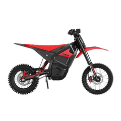 Yozma IN 10 Red Electric Dirt Bike Side View