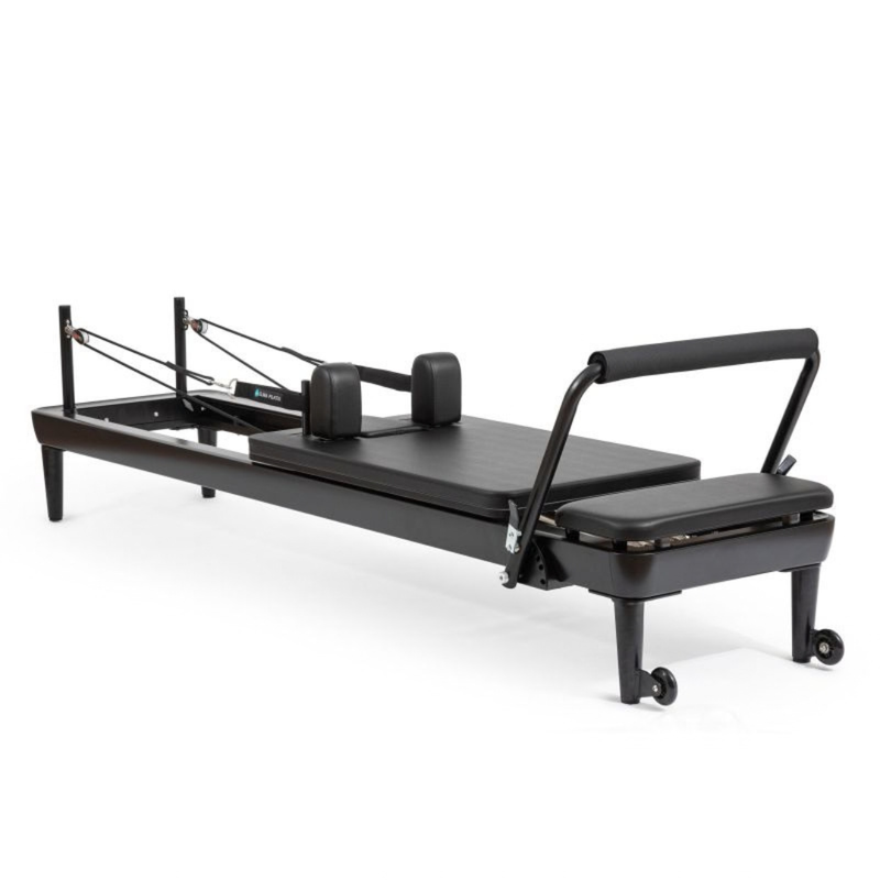 Elina Pilates Nubium Black Edition Reformer Bundle in Black – full product view