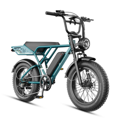 Jasion RetroVolt Pro electric bike in Venom Green front three-quarter view