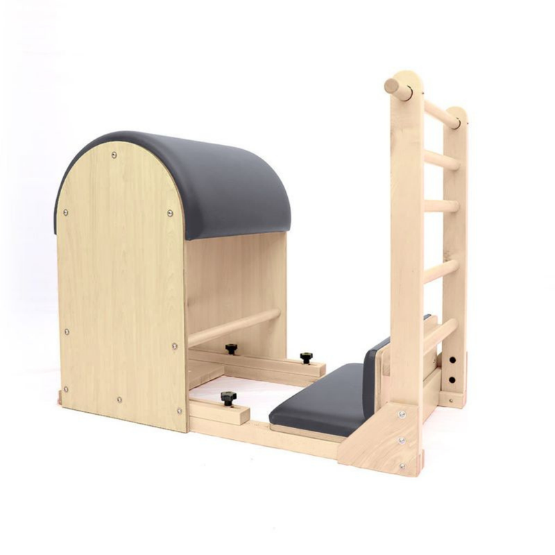 Elina Pilates Ladder Barrel Elite with Wooden Base | Ladder Barrel