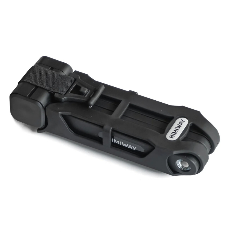 Himiway Foldable Lock – folded lock in black