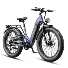 Jasion Thunder Pro ST electric fat tire bike front three-quarter view