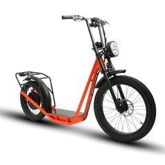 Eunorau JUMBO front three-quarter view in orange