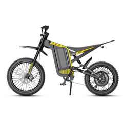 Jasion Patrol 52 electric dirt bike side profile on white background