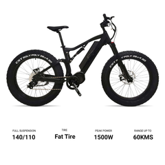 Frey FF1 Full Suspension Fat Tire E-Bike | Bafang M620 1000W