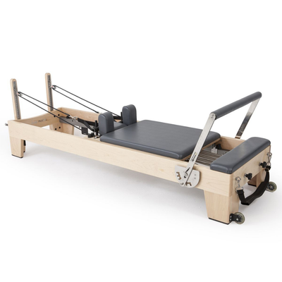 Elina Pilates Elite Wood Reformer | Stackable Pilates Reformer