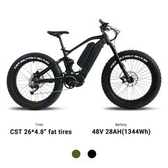 Frey EX FAT Full Suspension Fat Tire E-Bike | Bafang M620 1000W