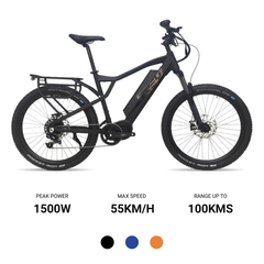 Frey HT1000 Electric Mountain Bike | Hardtail eMTB | Bafang M620