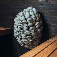 HUUM Drop Electric Sauna Heater Package 4.5-9kW | UKU Wi-Fi | Stones Included | Made in Estonia