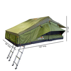 23ZERO – Walkabout 87 2.0 Soft Shell Rooftop Tent 230WA87-BB-GL