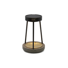 Les Jardins Bold Solar Outdoor LED Table Lamp
