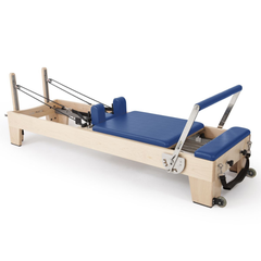 Elina Pilates Elite Wood Reformer | Stackable Pilates Reformer