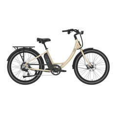 Blix Sol X Comfort eBike in Nü Cream side view