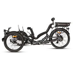 Eunorau T1 Recumbent Trike rear three-quarter view