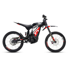 Eunorau R1 electric dirt bike side view in Black