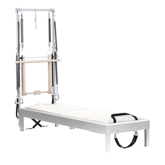 Legacy Pilates Apparatus Aluminum Pilates Reformer / Tower Combination with extended carriage platform