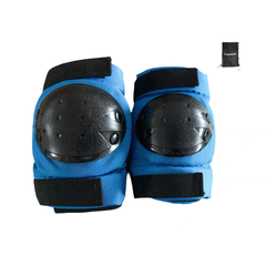 Kid Protective Gear – Blue set with 2 knee pads and 2 elbow pads
