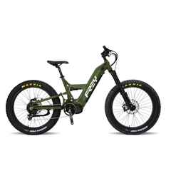 Frey CC FAT Electric Bike | Fat Tire Full Suspension Step-Through E-Bike | Bafang M620