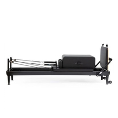 Elina Pilates Nubium Black Edition Reformer Bundle in Black – side view