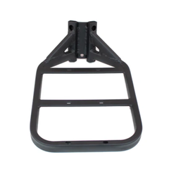 Blix Front Rack in black front view