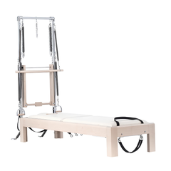Legacy Pilates Apparatus Maple Pilates Reformer / Tower Combination with extended carriage platform