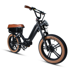 Eunorau Flash Lite ST 1.0 front three-quarter view in Midnight Black