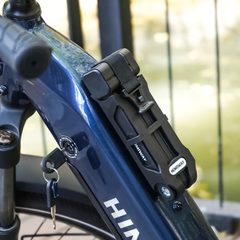 Himiway Foldable Lock – mounted on Himiway e-bike frame