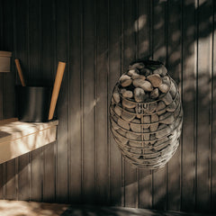 HUUM Drop Electric Sauna Heater Package 4.5-9kW | UKU Wi-Fi | Stones Included | Made in Estonia
